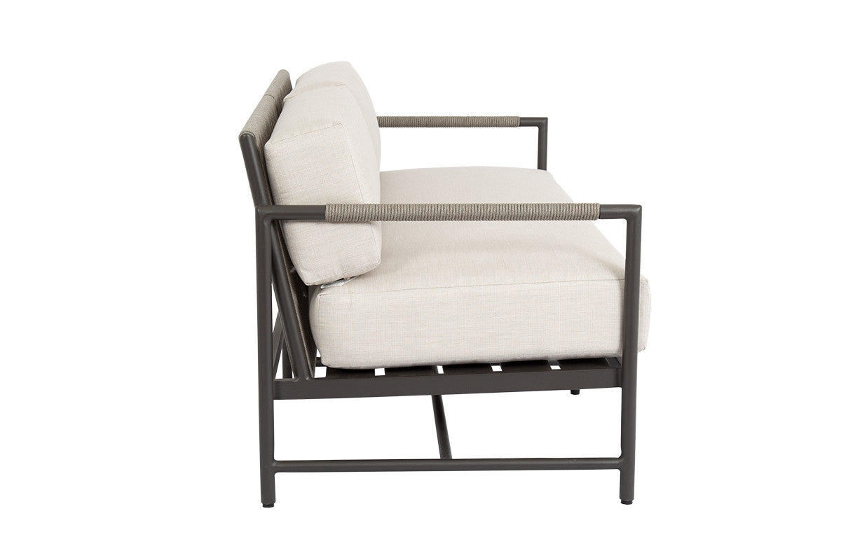 Sunset West Pietra Aluminum Outdoor Loveseat
