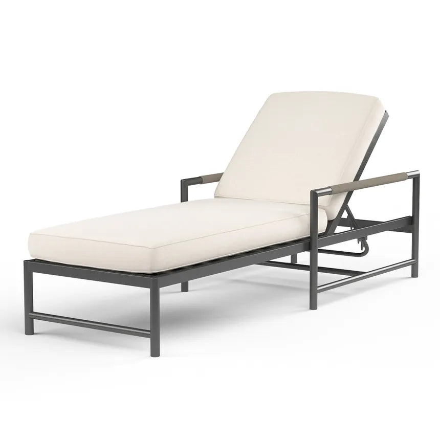 Sunset West Pietra Aluminum Outdoor Chaise