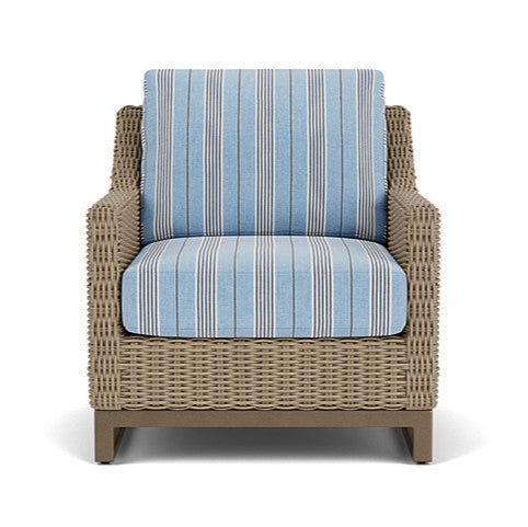 Lloyd Flanders Milan Woven Vinyl Outdoor Lounge Chair