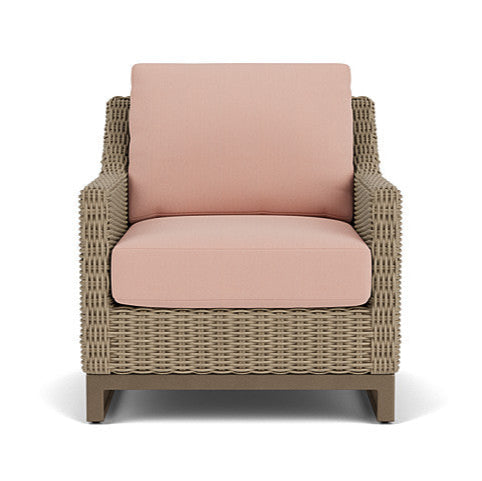 Lloyd Flanders Milan Woven Vinyl Outdoor Lounge Chair