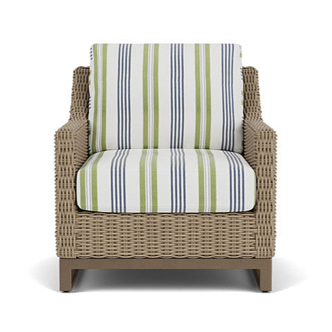 Lloyd Flanders Milan Woven Vinyl Outdoor Lounge Chair
