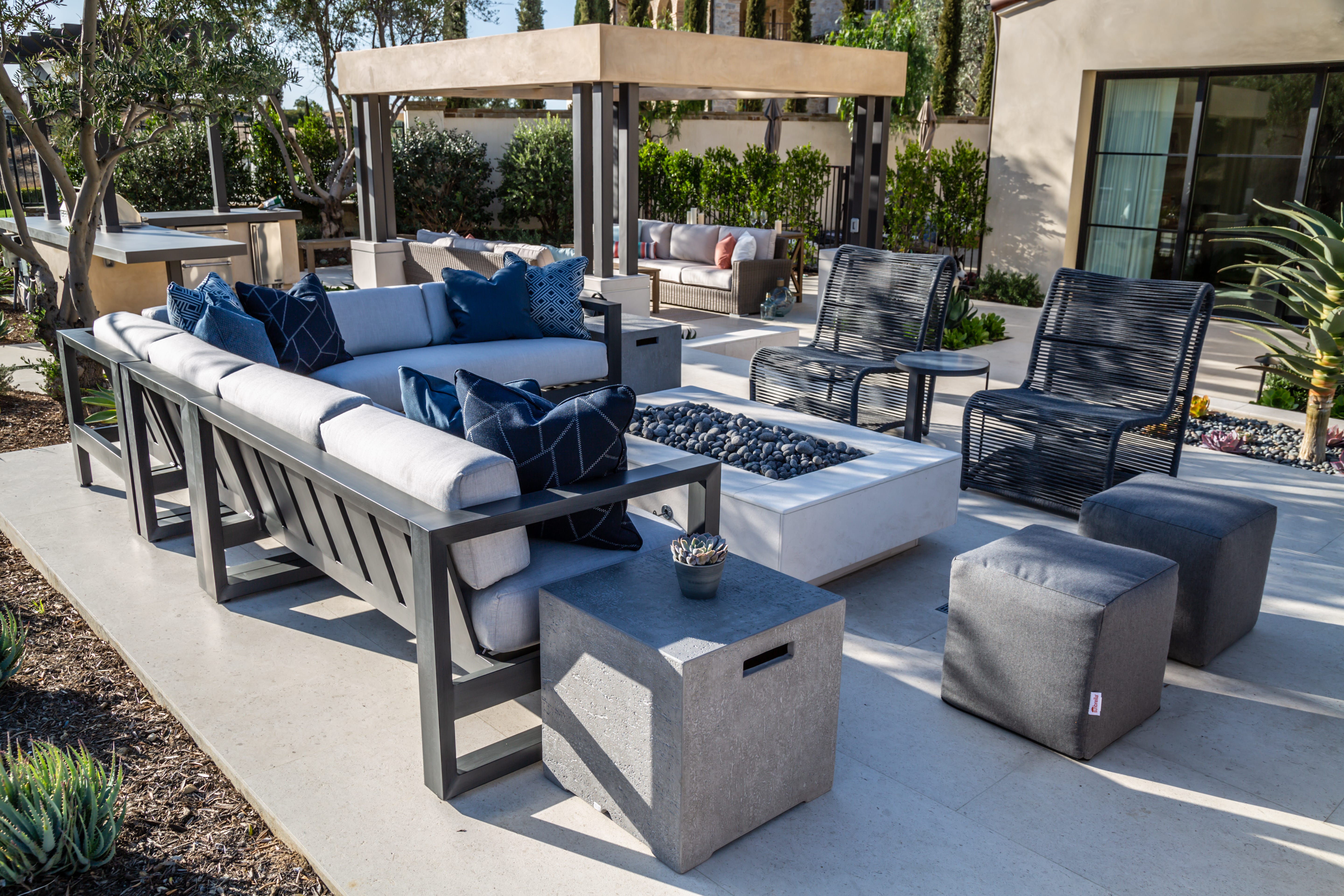 Sunset West Redondo Aluminum Outdoor Sectional