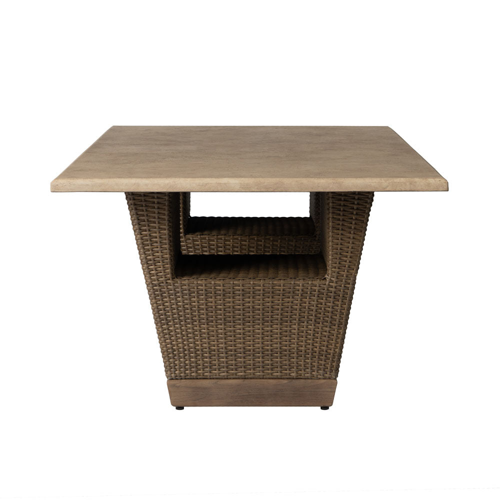 Lloyd Flanders Charisma Wicker Outdoor 86" Rectangular Dining Table