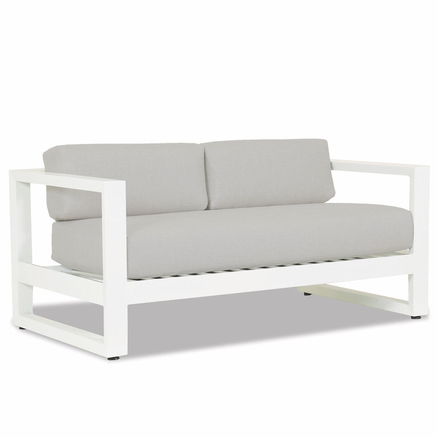 Sunset West Newport Aluminum Outdoor Loveseat