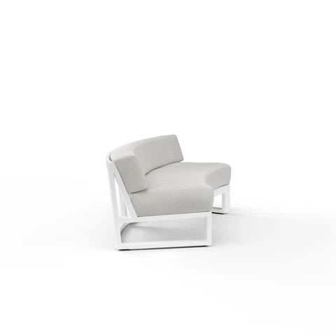 Sunset West Newport Aluminum Outdoor Curve