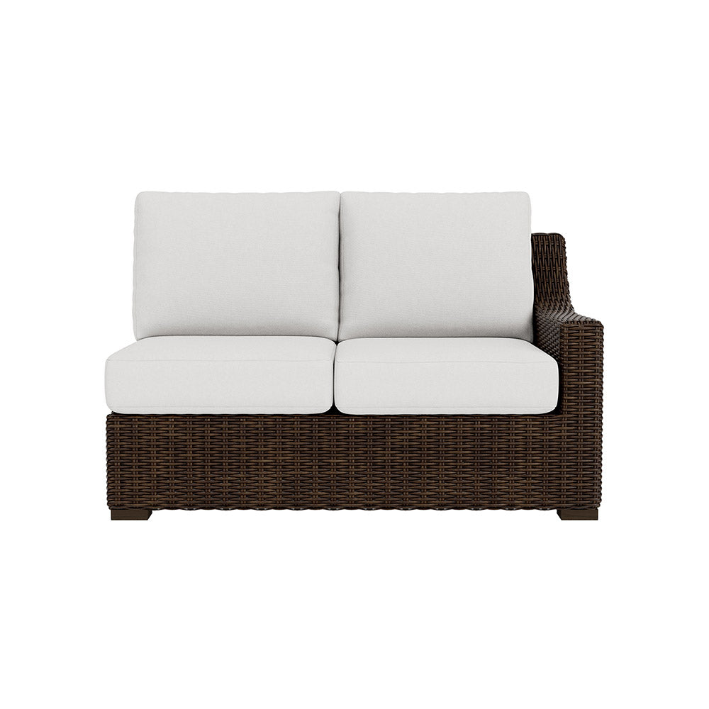 Lloyd Flanders Mesa Woven Vinyl Left Arm Loveseat