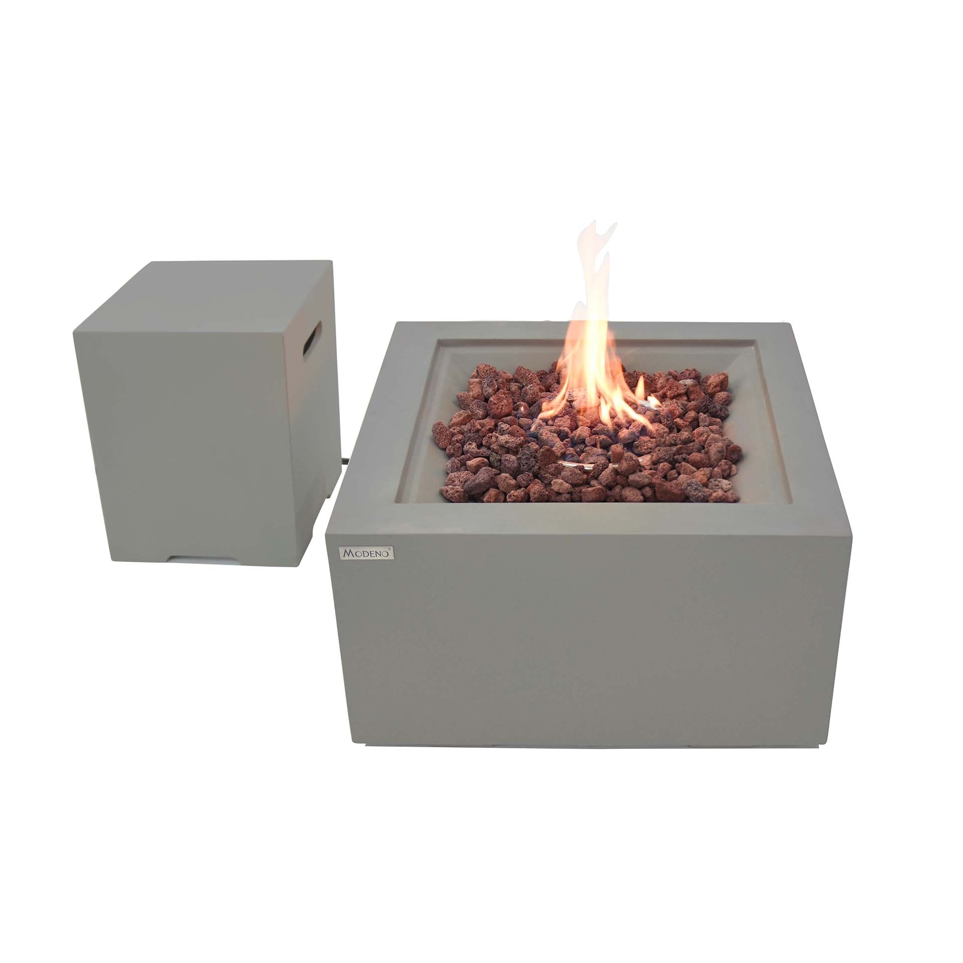 Elementi Modeno Ridgefield GFRC Outdoor Fire Pit