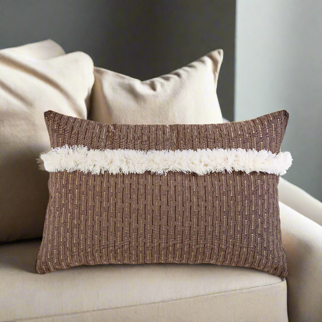 South Sea Rattan 20 x 13 Pillow Talk CRM-BF-32