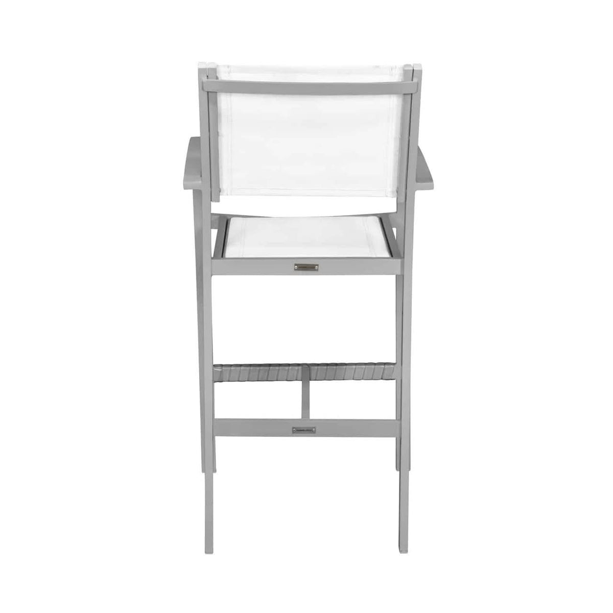 DecoScape Fusion Aluminum Sling Outdoor Bar Arm Chair