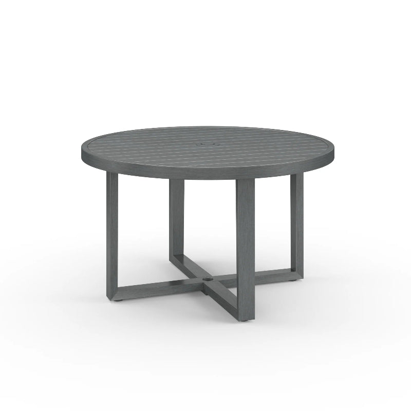 Sunset West Redondo Aluminum Outdoor 50" Round Dining Table