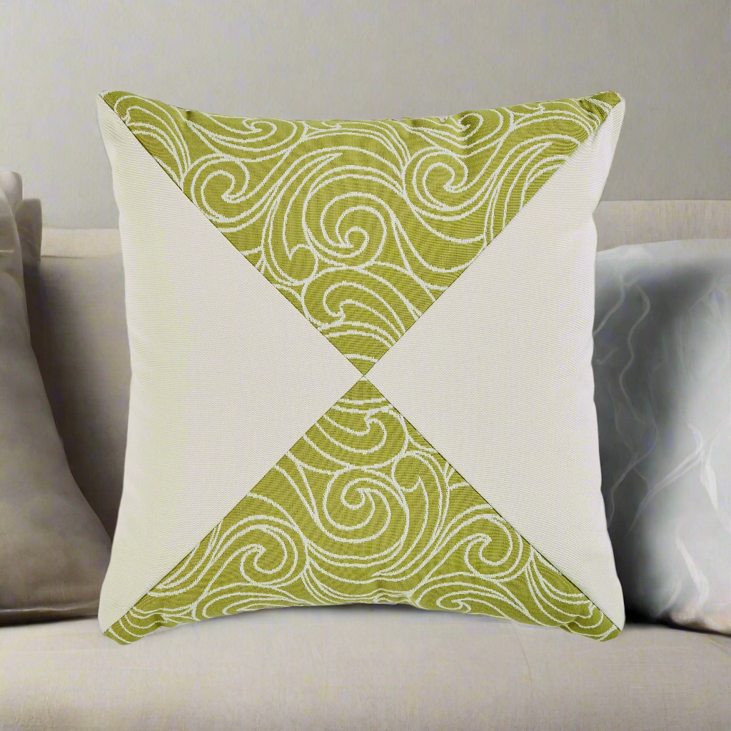 South Sea Rattan 18 x 18 Pillow Talk GRN-18-16