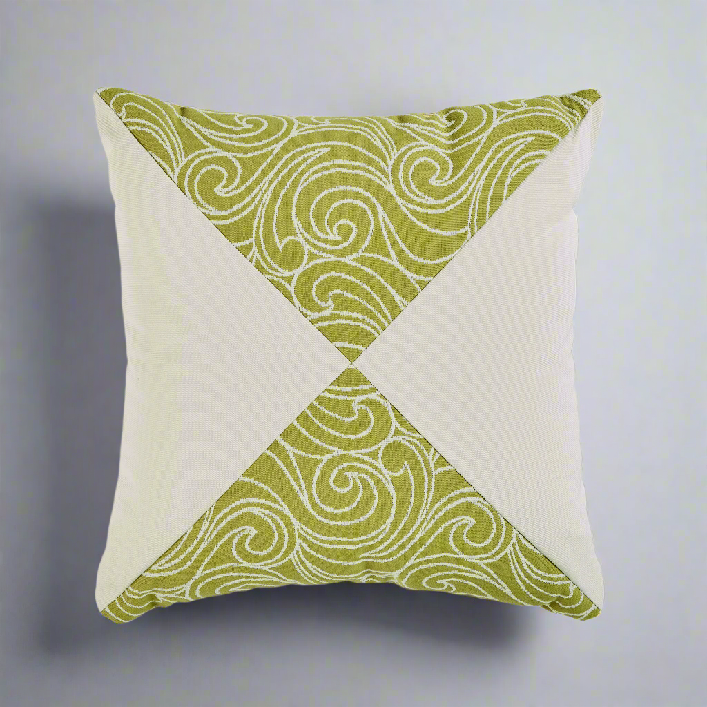 South Sea Rattan 18 x 18 Pillow Talk GRN-18-16