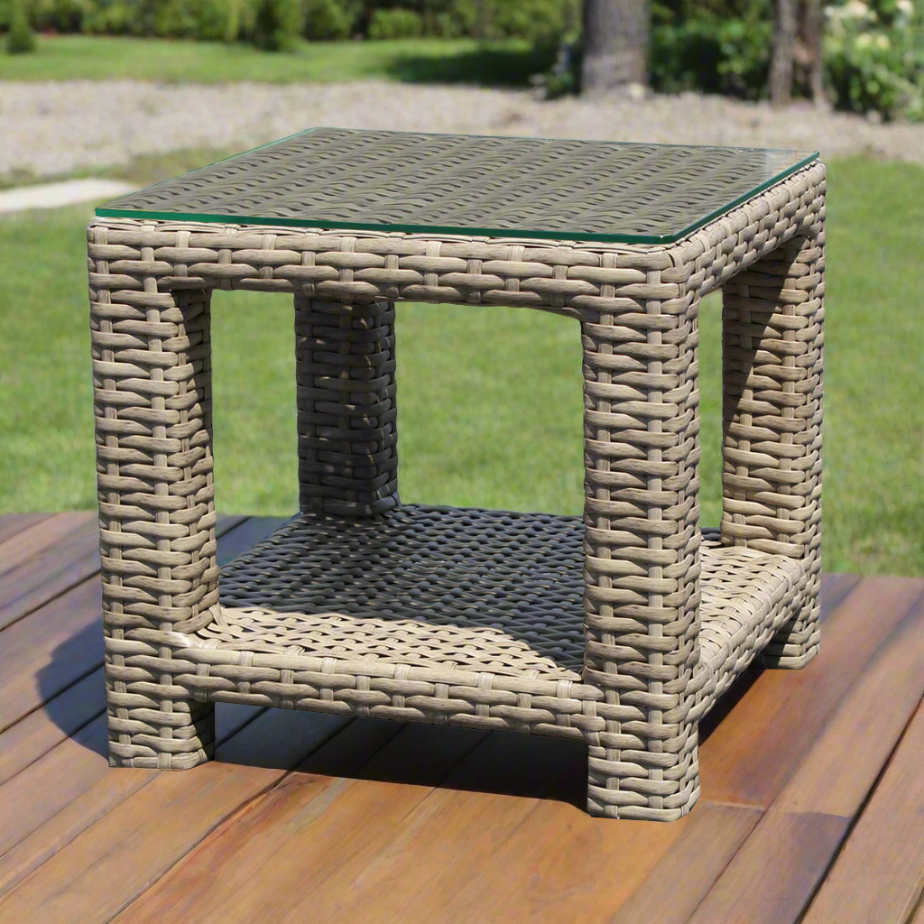 Forever Patio Grand Stafford Square End Table by NorthCape International