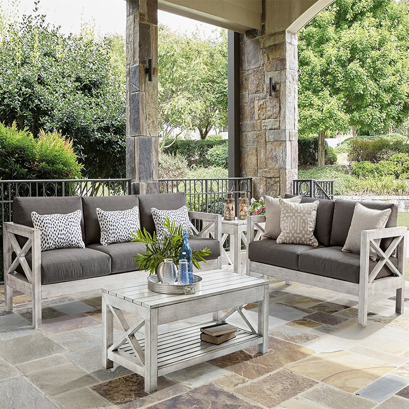 South Sea Rattan Farlowe 4-Piece Living Set