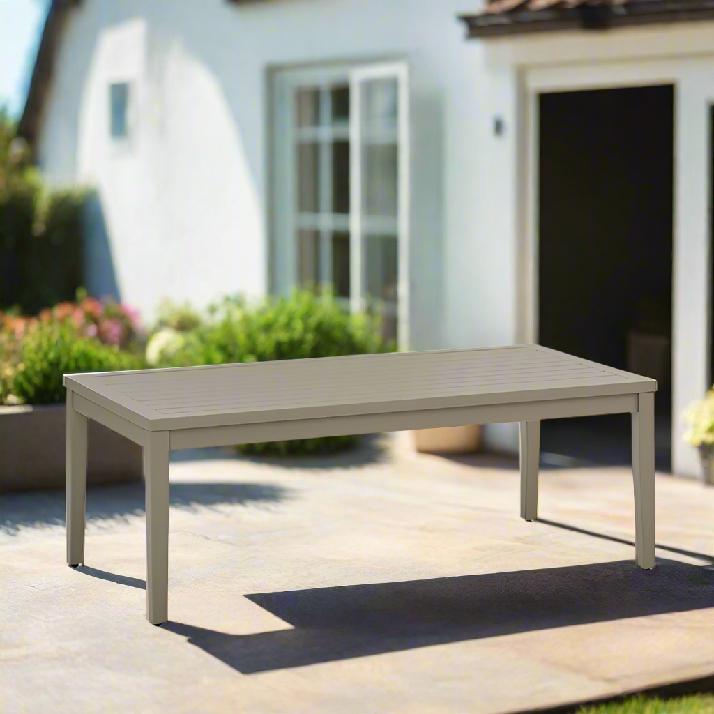 South Sea Rattan Nicole Aluminum Outdoor Coffee Table