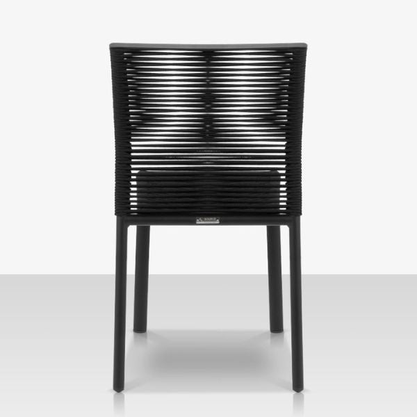 DecoScape Avalon Aluminum Rope Dining Side Chair