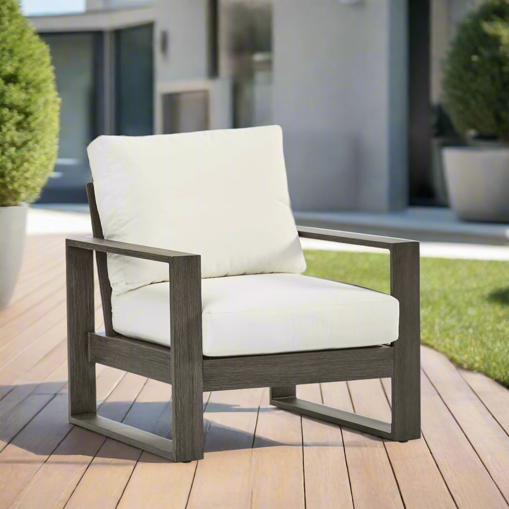 South Sea Rattan Ryan Aluminum Outdoor Chair
