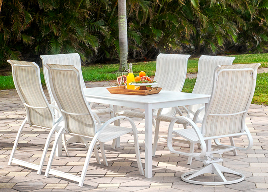 Telescope Casual Aruba II Sling Stacking Arm Chair