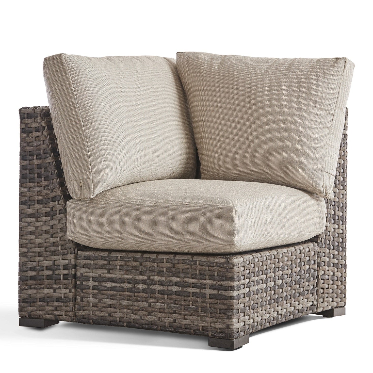 South Sea Rattan New Java Resin Wicker 6-Person Outdoor Sectional Set