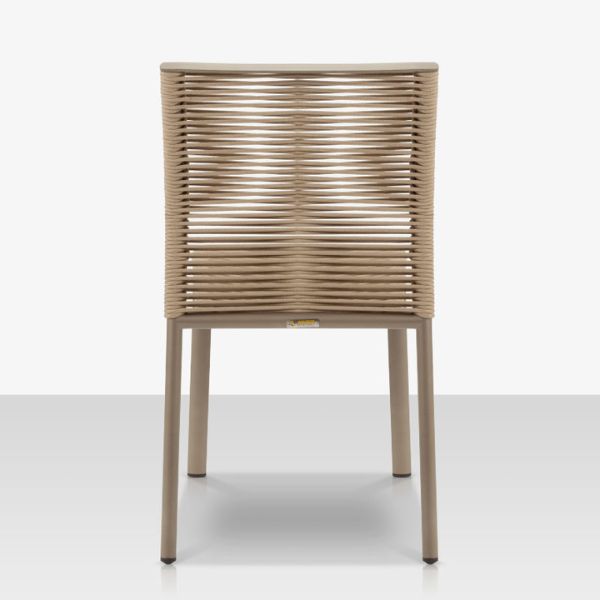 DecoScape Avalon Aluminum Rope Dining Side Chair