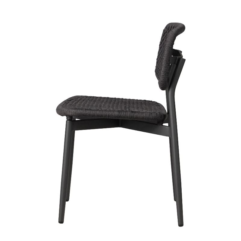 Lloyd Flanders Albany All-Aluminum Frame Armless Dining Chair (Set of 4)