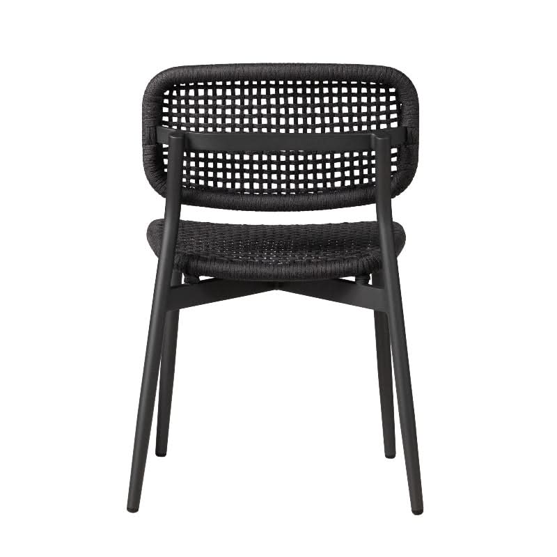 Lloyd Flanders Albany All-Aluminum Frame Armless Dining Chair (Set of 4)