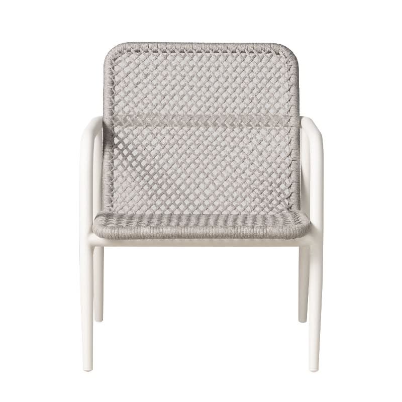 Lloyd Flanders Albany All-Aluminum Frame Lounge Chair (Set of 4)