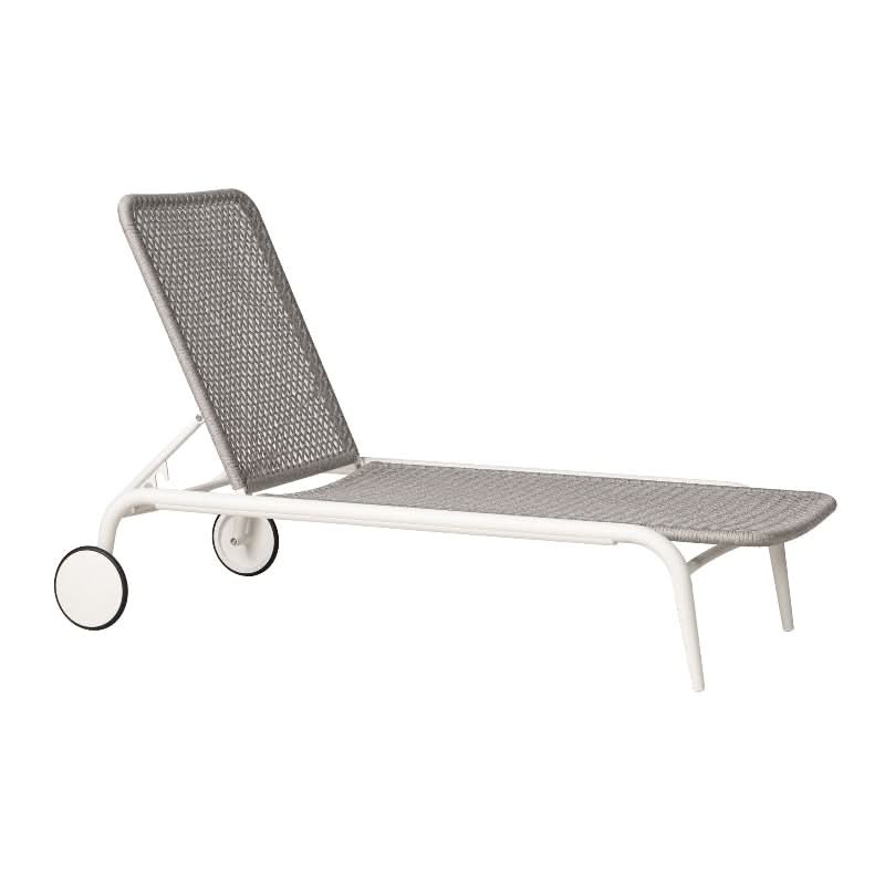 Lloyd Flanders Albany All-Aluminum Frame Chaise Lounge (Set of 2)