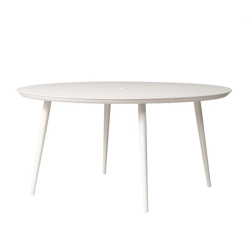 Lloyd Flanders Albany All-Aluminum Frame 59" Round Umbrella Table