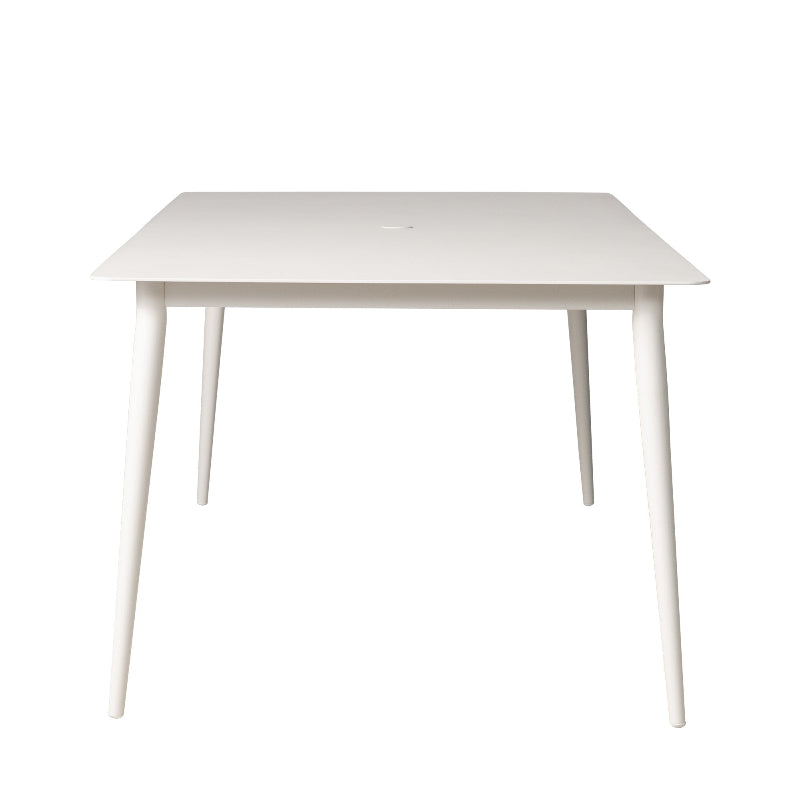 Lloyd Flanders Burano All-Aluminum Frame 86" Rectangular Umbrella Table
