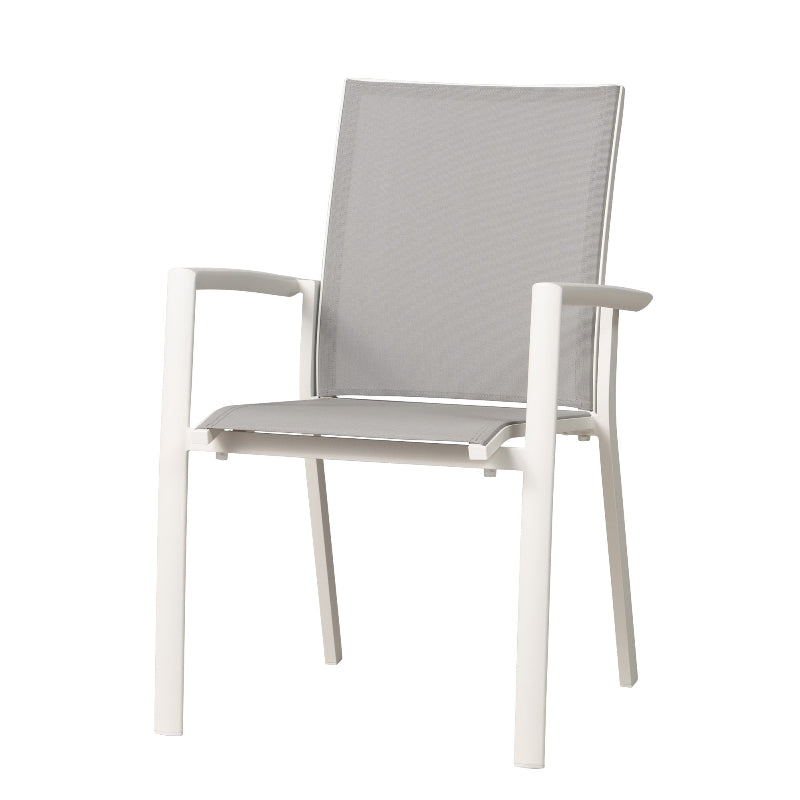 Lloyd Flanders Salina All-Aluminum Frame High Back Dining Chair (Set of 4)