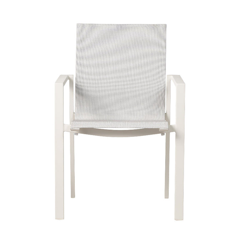 Lloyd Flanders Capri All-Aluminum Frame High Back Dining Chair (Set of 4)
