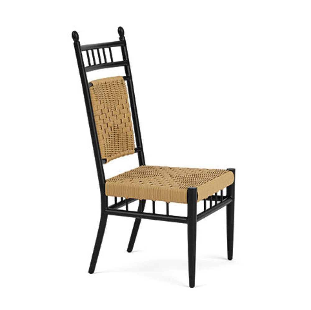 Lloyd Flanders Low Country Woven Vinyl Outdoor Armless Dining Chair