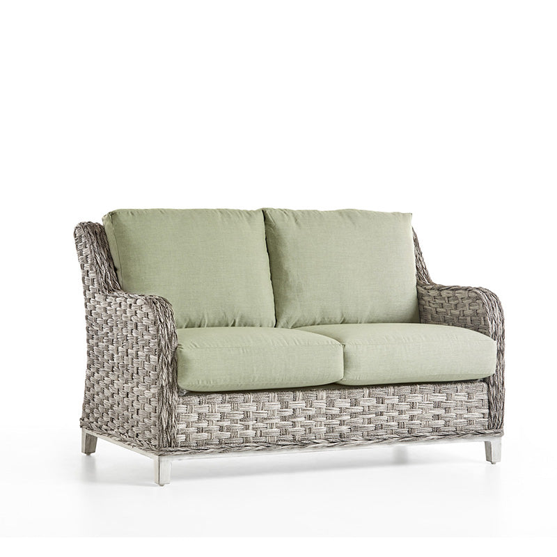 South Sea Rattan Grand Isle Resin Wicker Outdoor Loveseat