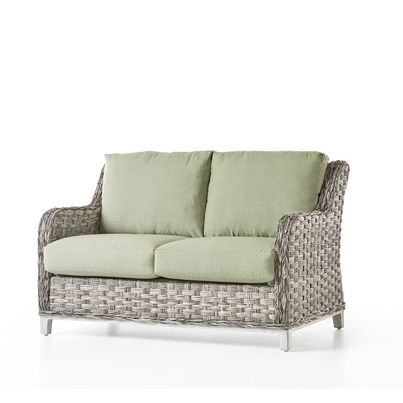 South Sea Rattan Grand Isle Wicker Outdoor Loveseat