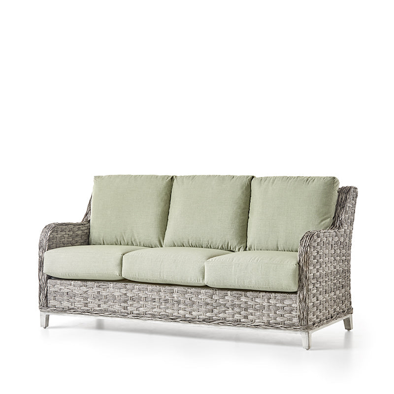 South Sea Rattan Grand Isle Wicker Outdoor Sofa