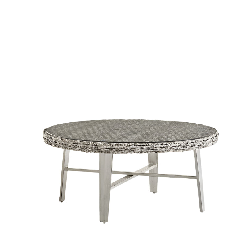 South Sea Rattan Grand Isle Wicker Outdoor Round Coffee Table