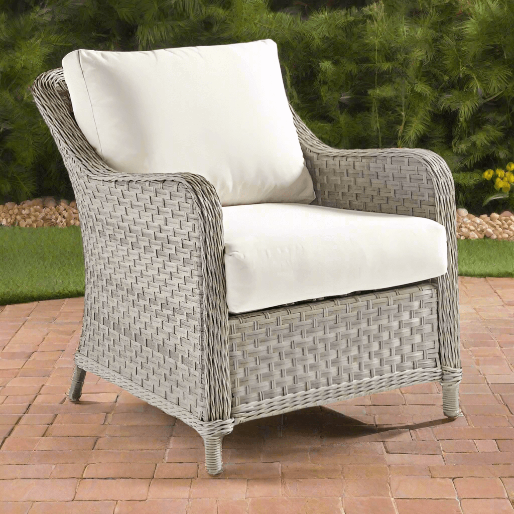 South Sea Rattan Mayfair Wicker Outdoor Lounge Chair