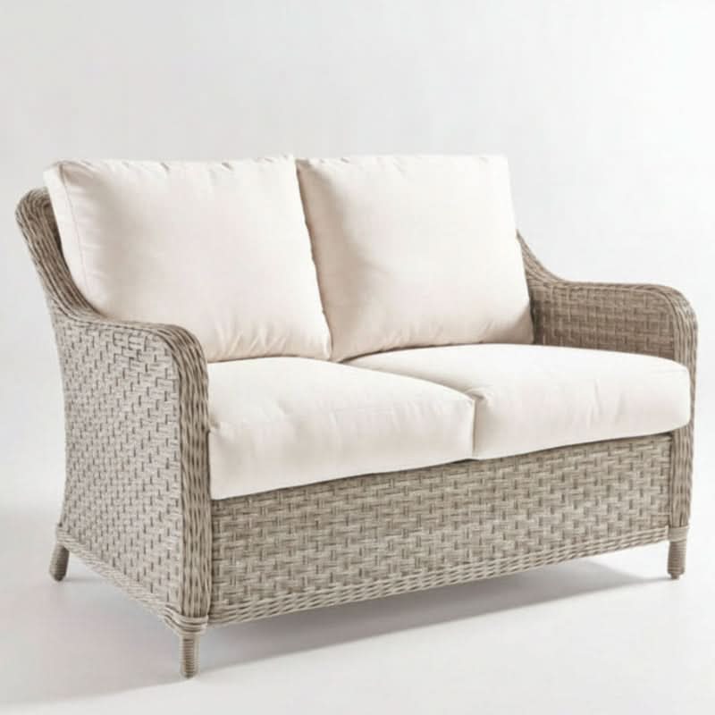 South Sea Rattan Mayfair Wicker Outdoor 6-Person Conversation Set