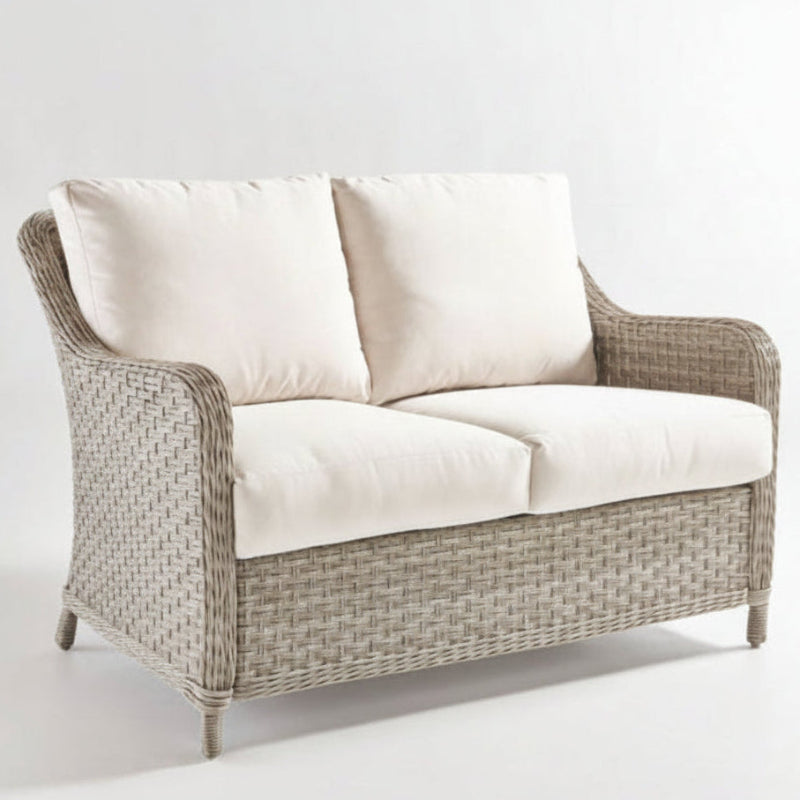 South Sea Rattan Mayfair Wicker Outdoor 6-Person Conversation Set