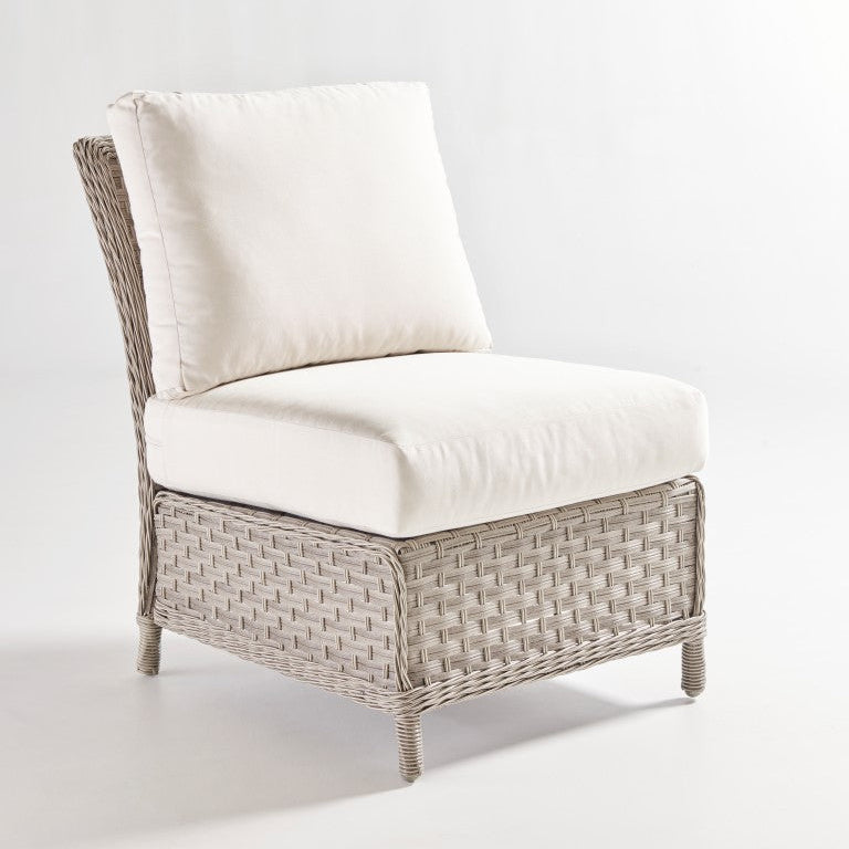 South Sea Rattan Mayfair Wicker Outdoor 6-Person Sectional Sofa Set