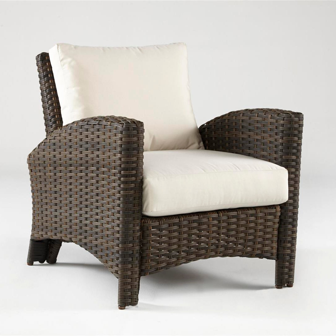 South Sea Rattan Panama Wicker Outdoor Lounge Chair