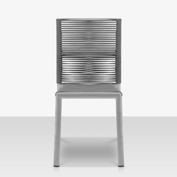 DecoScape Avalon Aluminum Rope Dining Side Chair