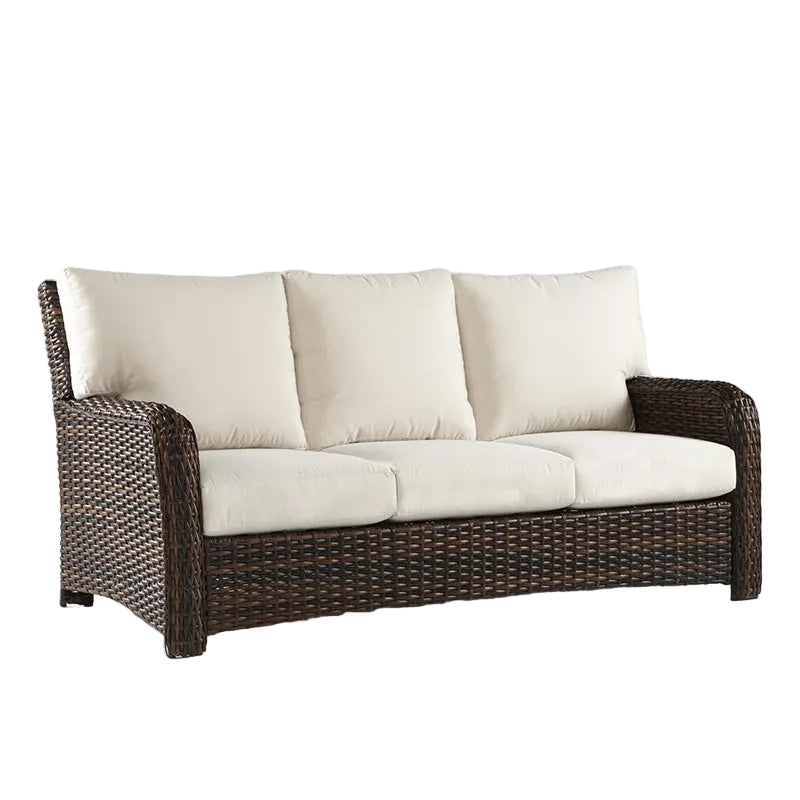 South Sea Rattan Saint Tropez Wicker Outdoor Sofa