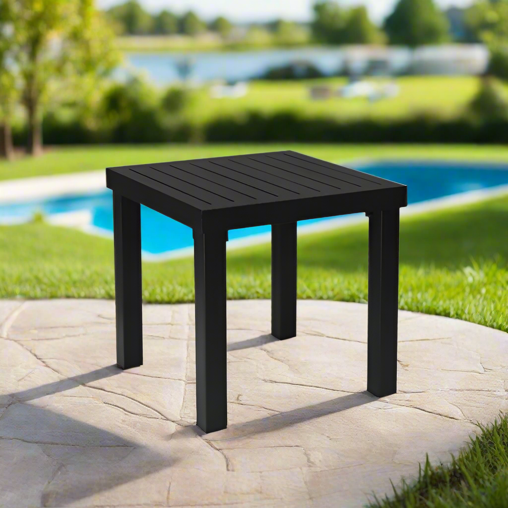 Sunset West Monterey Aluminum Outdoor End Table