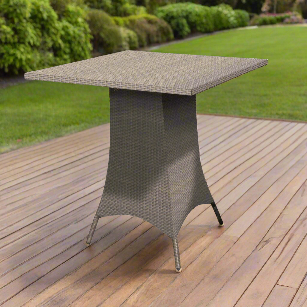 Forever Patio Universal Woven Bar Height Table - Premium Weave