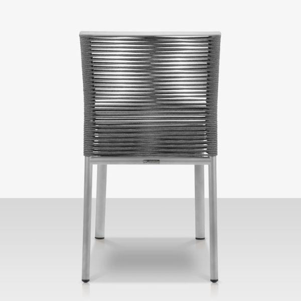 DecoScape Avalon Aluminum Rope Dining Side Chair
