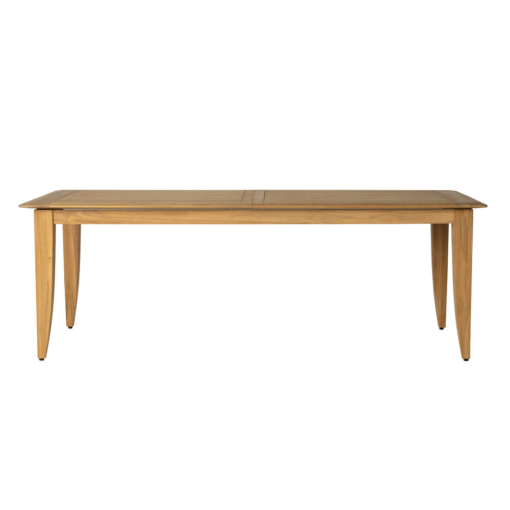 Lloyd Flanders Alpine Wicker Outdoor 86"-112" Rectangular Butterfly Table