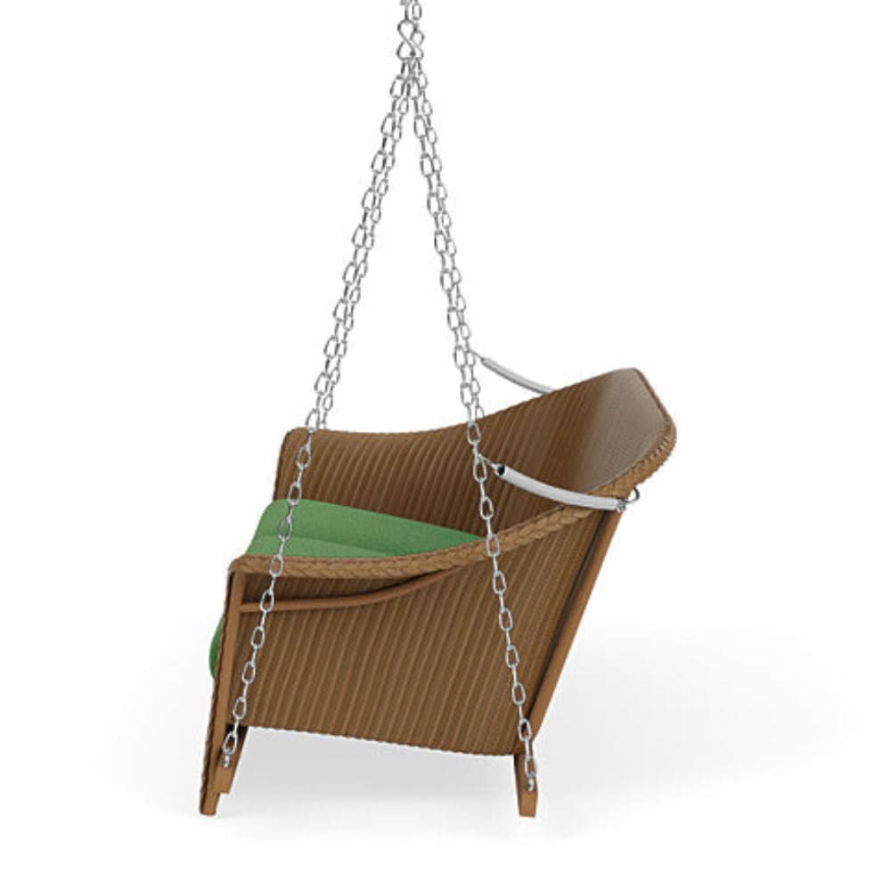 Lloyd Flanders Universal Loom Wicker Outdoor Sofa Swing