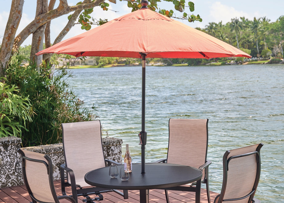 Telescope Casual Value Market 7.5ft Push Button Tilt Umbrella